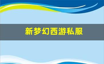 梦幻西游俬服：新梦幻西游私服 (4)