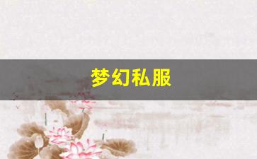 梦幻私服(梦幻手游私sf平台) (17)