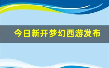 今日新开梦幻西游发布网(今日新开梦幻西游发布网站是什么) (2)
